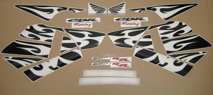 Стикери Honda CBR 600RR 2005г.-2006г. лепенки хонда цбр 600 rr рр