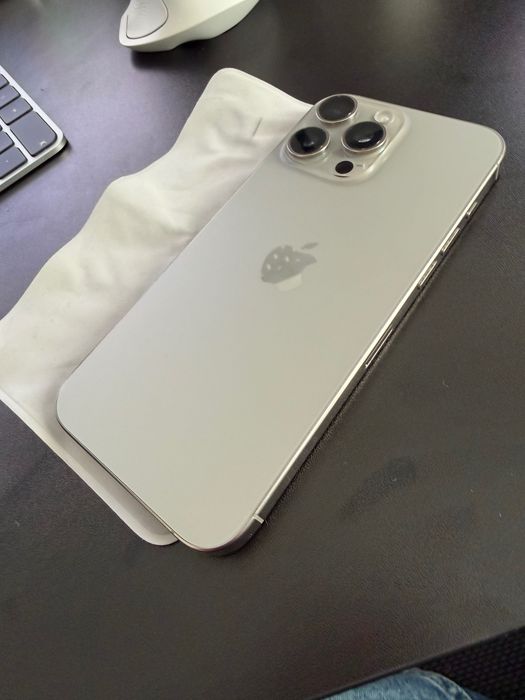 iPhone 16 ProMax natural titanium, 256GB, impecabil, neblocat
