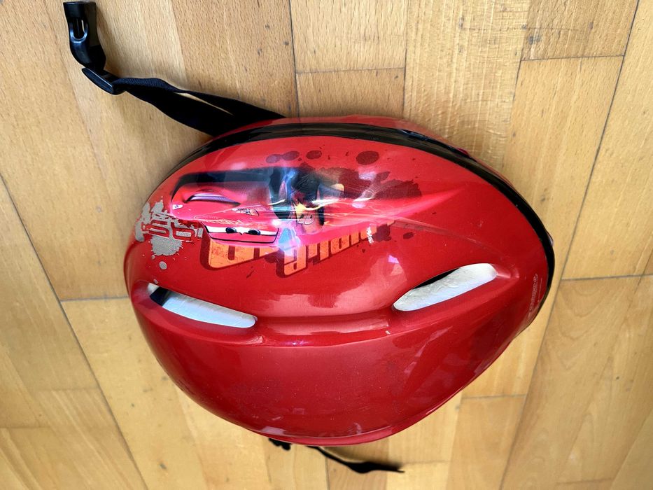 Cască Bicicletă / Trotinetă Copii Mondo Disney Cars, Mărimea M (52-56 cm)