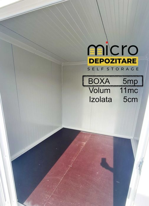 De inchiriat boxe pentru depozitare 3.5-5-7-15mp self storage