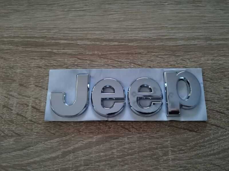 сребристи надписи Jeep/Джийп
