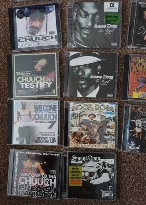 Colectie cd-uri  Snoop Dogg Missy Elliott NWA Wu Tang  ( Rap  Hip Hop)