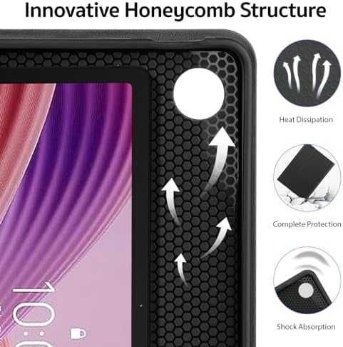 Нова Bluetooth UK клавиатура + калъф за Lenovo Tab 10.1 2025 TB-311FU