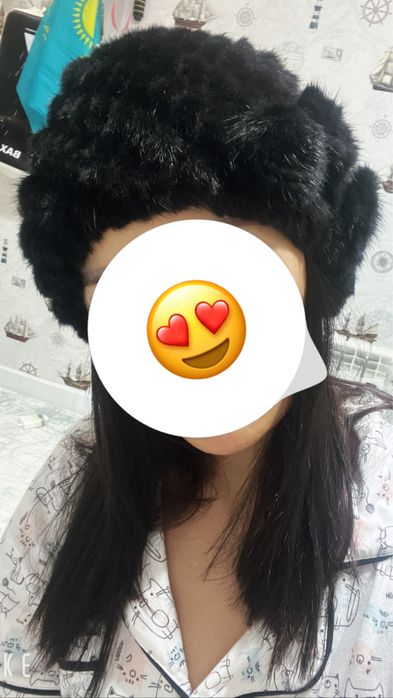 Шапка норковая новая