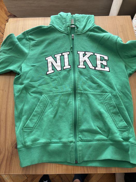 Мъжки суичър с цип на марката Nike