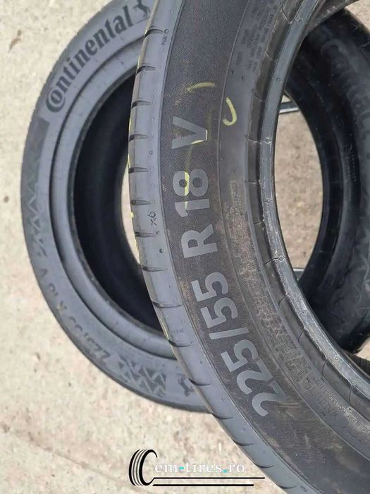 225/55 R18 • Vara • Continental Premium Contact 7 98V | 2 buc | DOT 2023 | Pret/buc