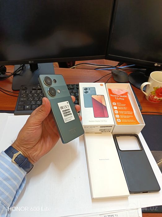 Redmi note 13pro 8+4/256gb ideal xolati yangiday kam iwlagan