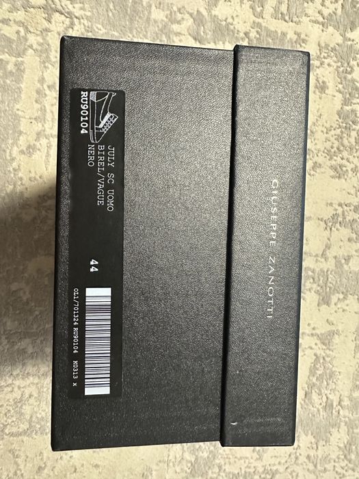 Giuseppe Zanotti Sneakers Low Black 44