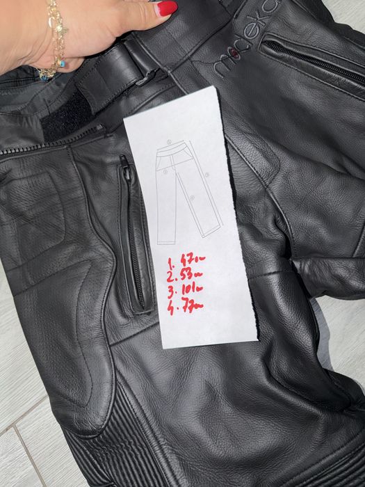 Costum moto piele Modeka măsura 54