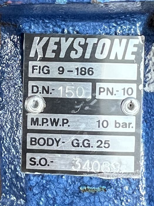 Бътерфлай клапа с пневматична задвижка