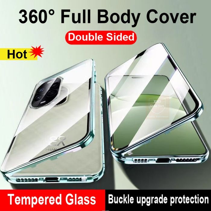 Huawei Nova 13 / 13 Pro / Двоен 360° магнитен кейс с камера протектор