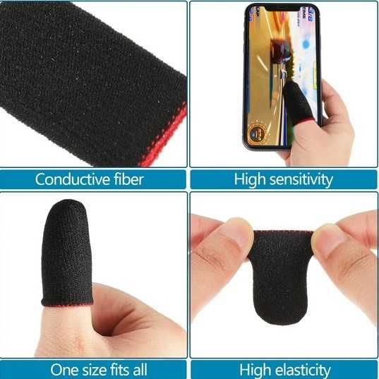 Gaming ръкави за пръсти PUBG за телефон Call of Duty Mobile сензитивни