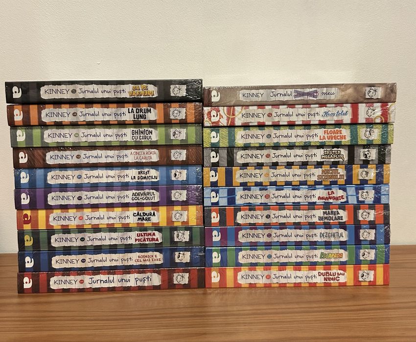 Jurnalul unui pusti CARTONATE 20 de volume