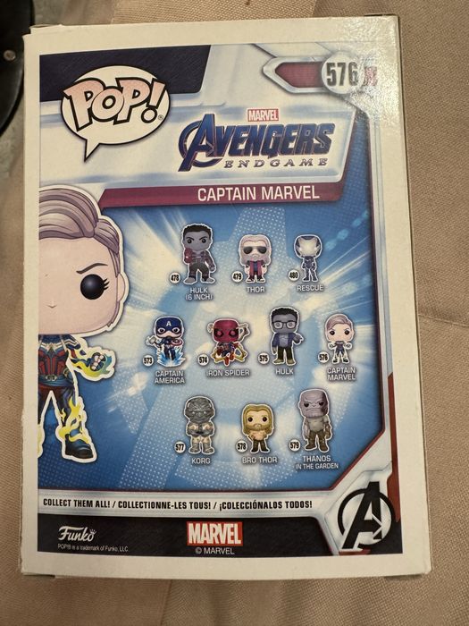 funko pop captain marvel