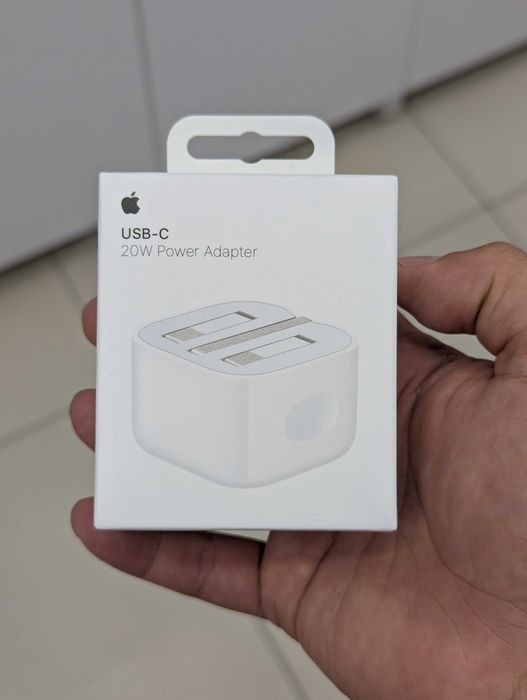 Оригинальный зарядный блок Apple Type-C 20W / 40W (UK) Опт и Розница