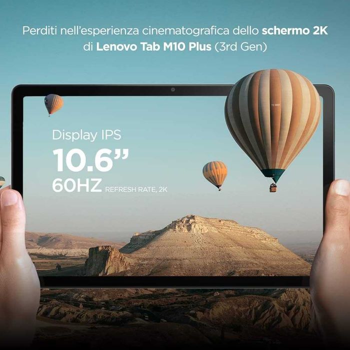 Таблет Lenovo Tab M10 Plus 3rd Gen 10.61 128GB  {НОВ НЕ РАЗПЕЧАТАН}