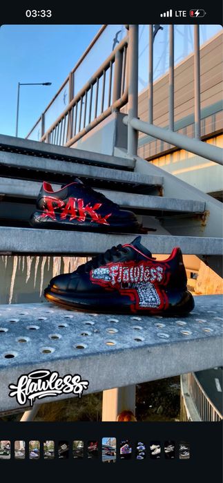 Custom snekaers flwlss