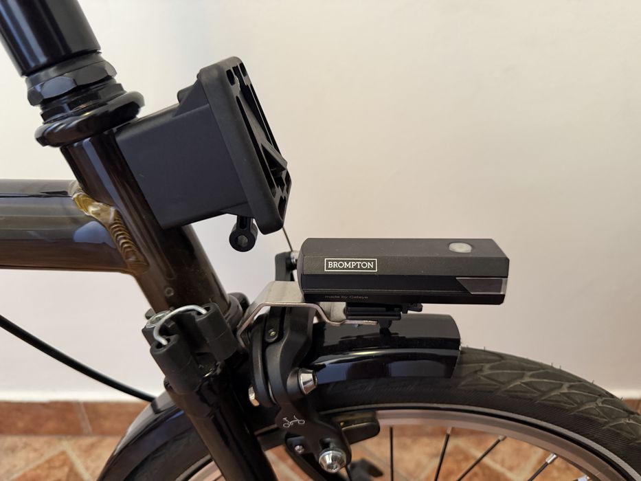 Brompton C line M6L Black Laquer - doar 250 km rulati!