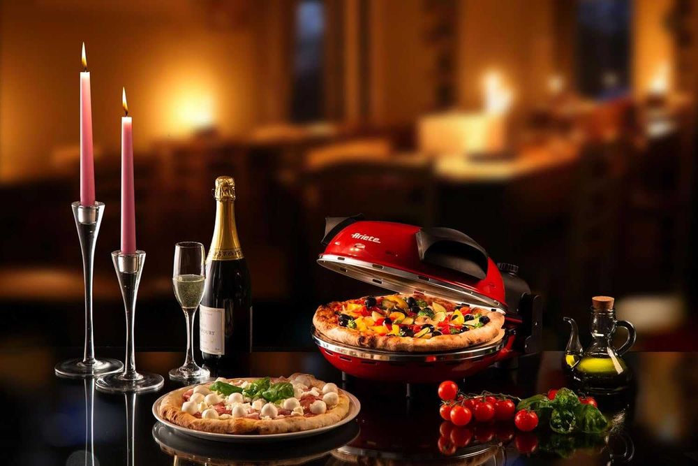 Фурна за пица с каменна плоча Ariete Pizza Oven (ART909) 400°C 1200W
