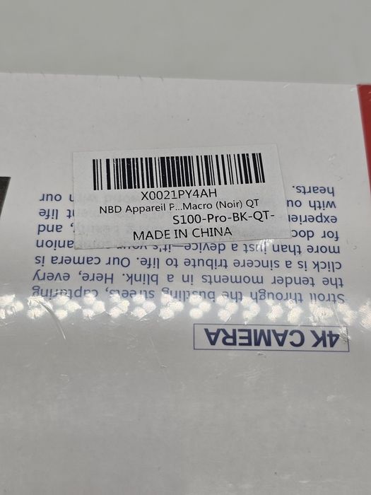 Cameră digitală NBD 4K 48MP pentru vlogging, video 4K/60fps