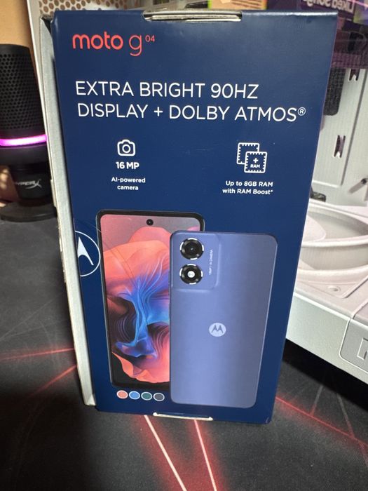 Motorola g04 чисто нов с гаранция