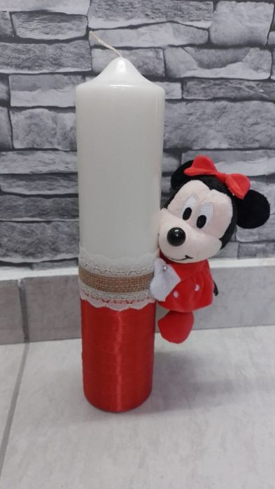 Lumanare botez fetite si baietei