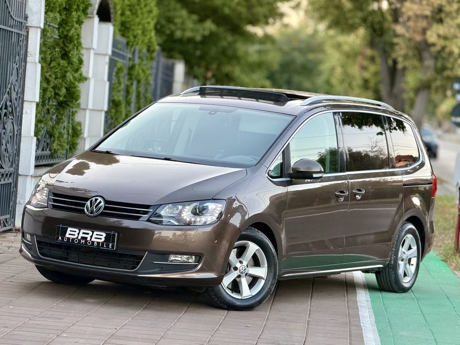 • Vw Sharan 2013 / 7 Locuri / Exclusive - Cutie Automată • Extra full !! • Parc Auto / RATE / Garantie •