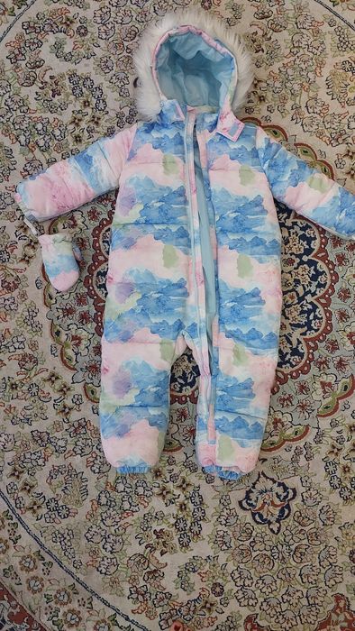 Зимний комбинезон для девочки 110
