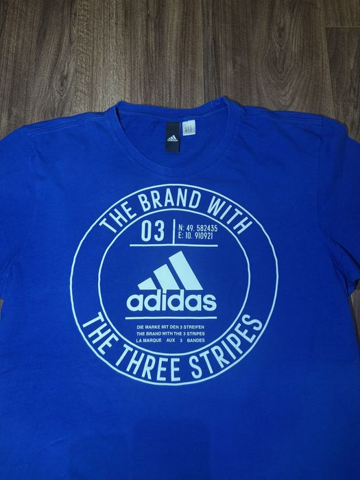 тениска Adidas Mens T-Shirt The Brand With The Three Stripes M Cotton