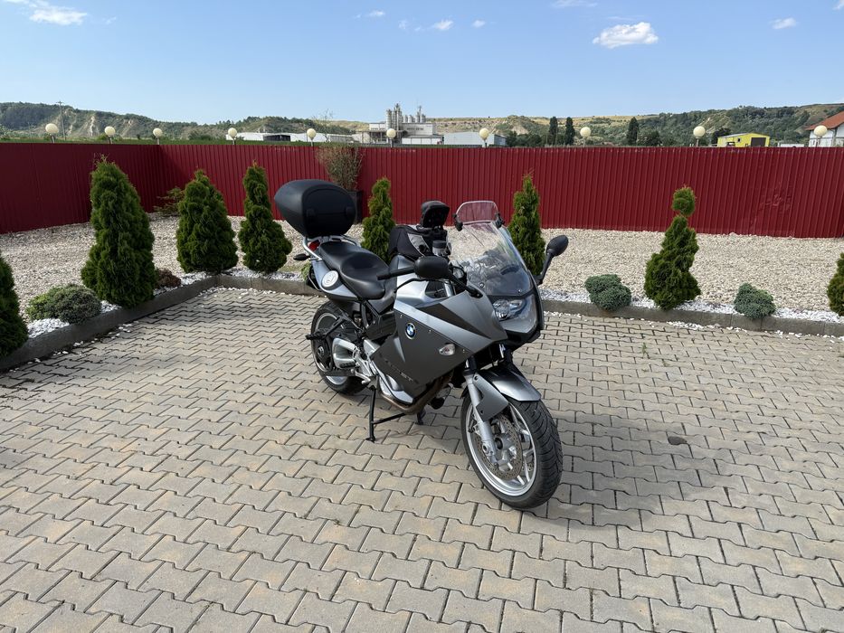 BMW F 800 ST cu ABS FATA+SPATE MANSOANE INCALZITE+ TOP CASE ORIGINALE recent adus din Germania,impecabil+km reali+carte service cu revizii la zi