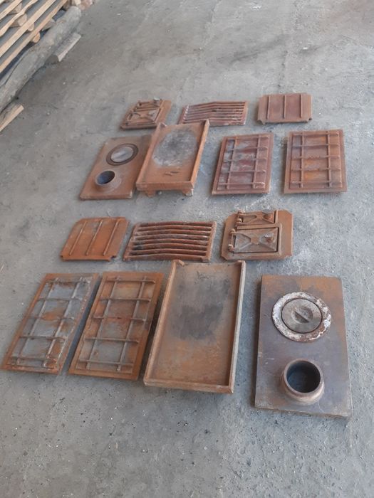 Чугунны разборный печь