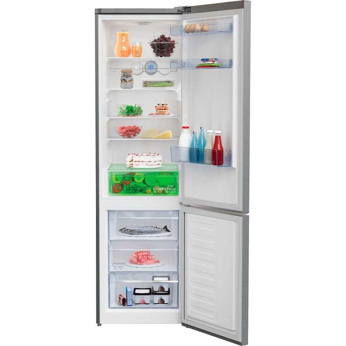 Нов хладилник с фризер BEKO RCSA406K60XBN 203 см 386 л