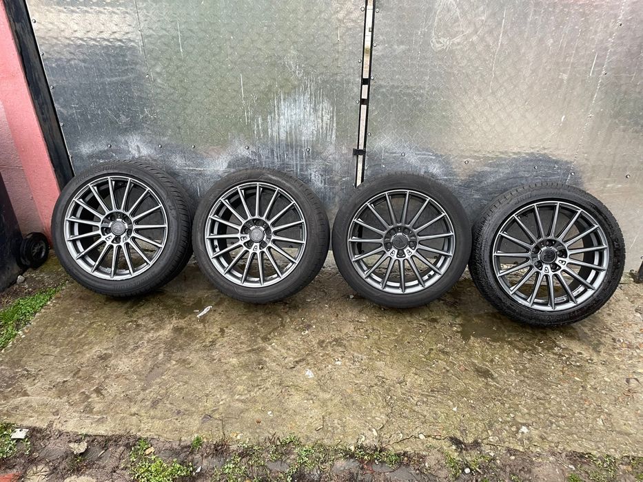 Jante R18 cu Anvelope,5x112,Audi,Vw,Skoda,Seat