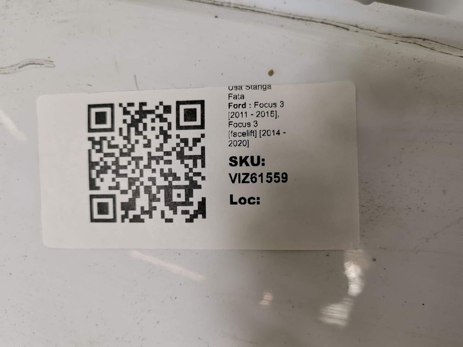 Ляв преден капак / Lqv preden kapak Ford Focus 3 [ - ], Focus 3 [фейсл