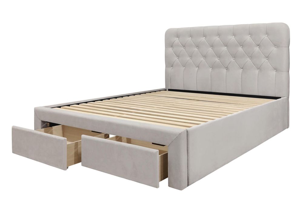 Тапицирано легло Marisol Бежово