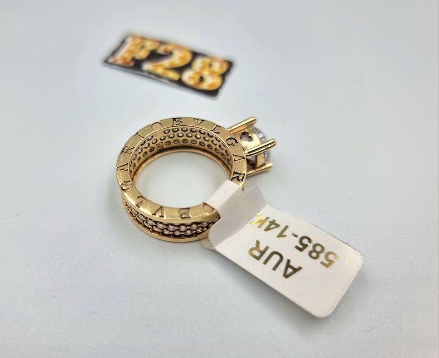 Amanet F28: Inel aur 14K 390 lei/gram C16168 model Bvlgari