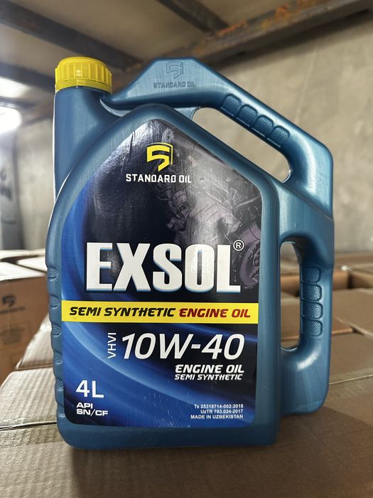 EXSOL 10w40 API SN/CF (4L) моторное масло