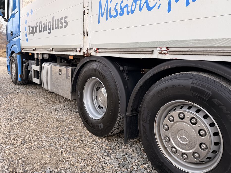 Mercedes-Benz Actros 2552 + palfinger 18001L +Remorca / macara / PK