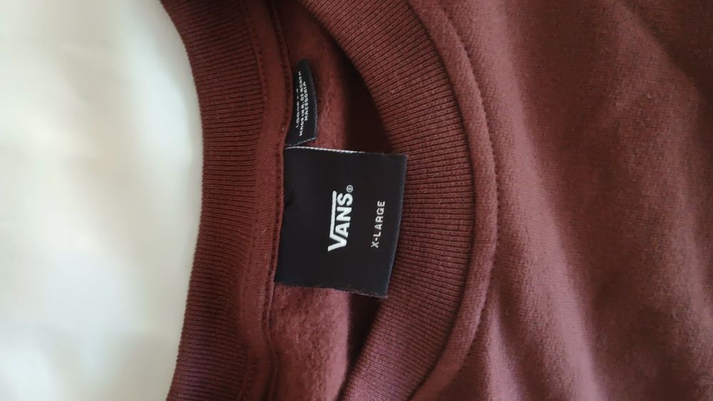 Vans Style Guy Loose Crew XL кафява блуза