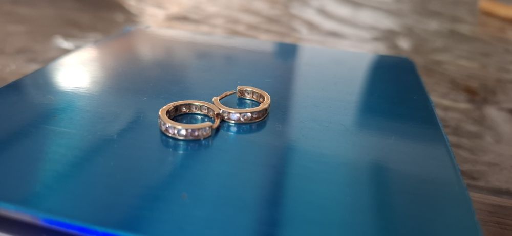 Cercei din aur (copii) 1.8