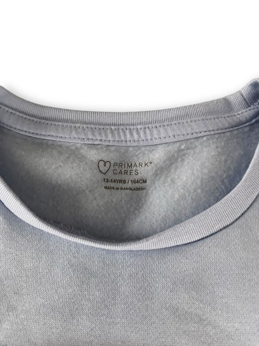 Pulover cu Imprimeu Albastru Deschis Primark