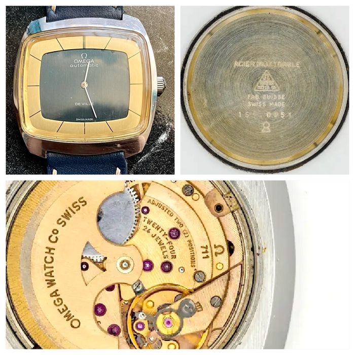 Ceas Omega De Ville Automatic , Cadran two -tone, cal 711,