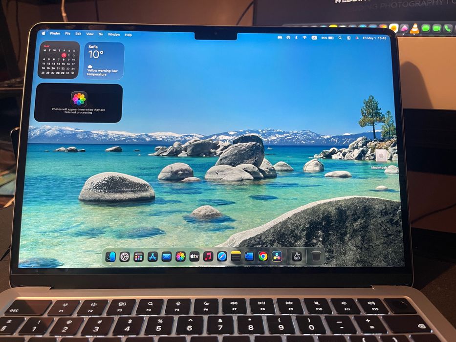 MacBook Air M4 | 16GB RAM | Sky Blue | Като НОВ (28 цикъла)