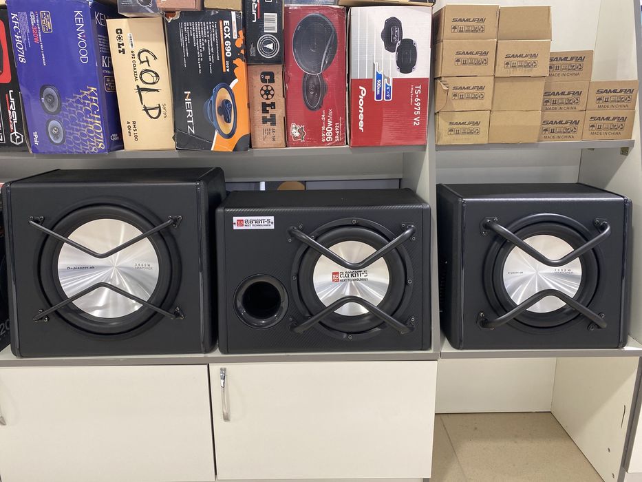 Сабвуфер Element pioneer размер 10.12