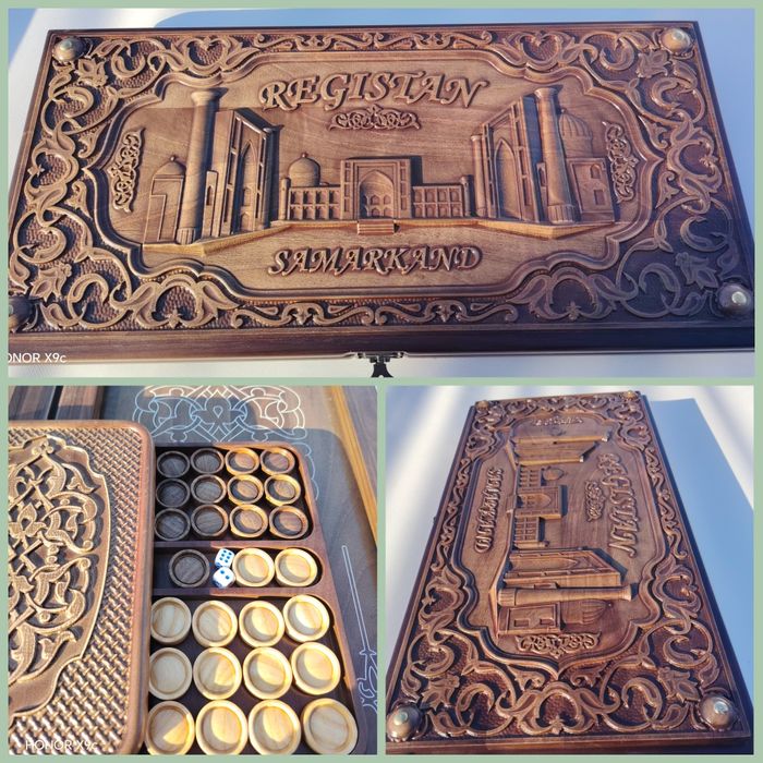 Tabiiy yong‘oqdan ishlangan narda (eksklyuziv)