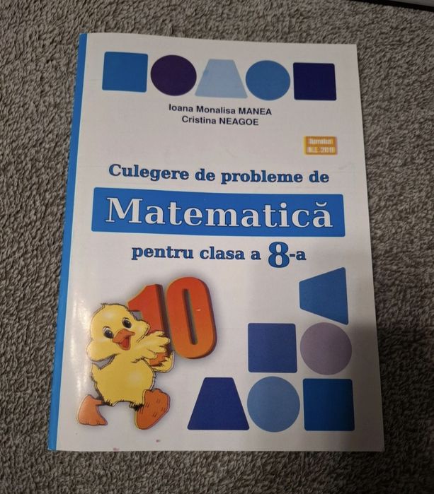 Culegere de probleme de matematică