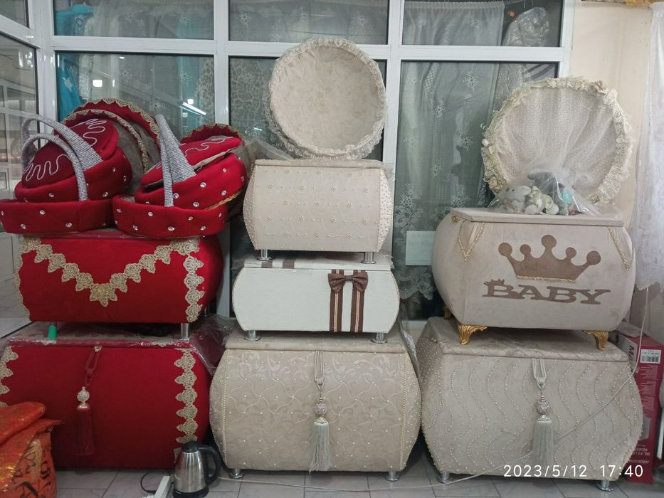 Sarpo sandiqlar va savatlar