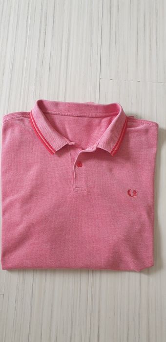 Fred Perry Pique Cotton Mens Size XL - 2XL ОРИГИНАЛ! Мъжка Тениска!