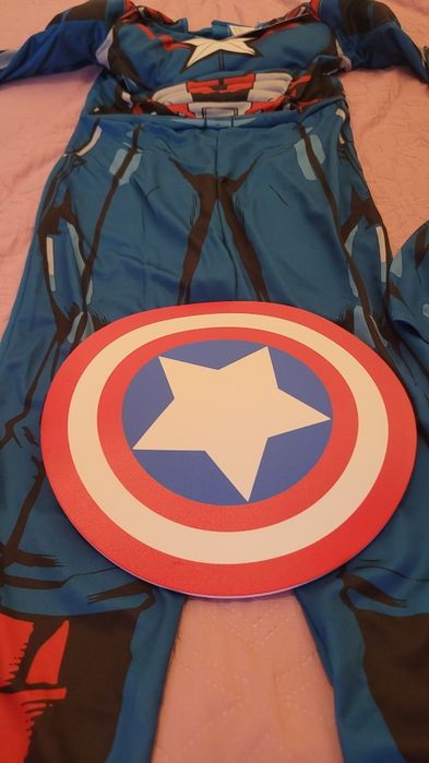 Costum nou copii Captain America Marvel H&M