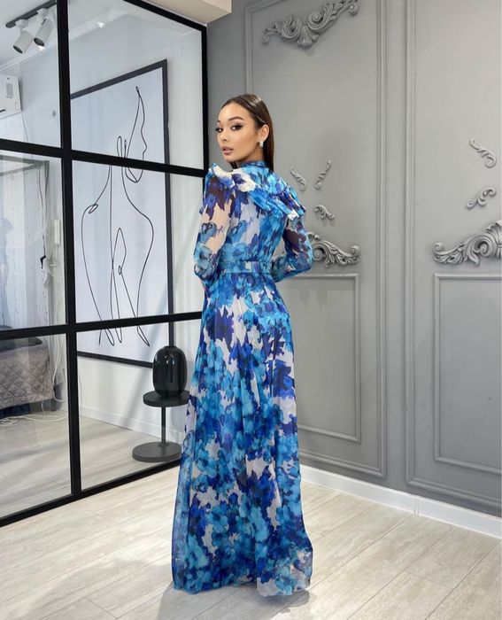 Турецкое очень нежное платье бренда munalissa